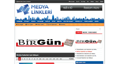 Desktop Screenshot of medyalinkleri.com